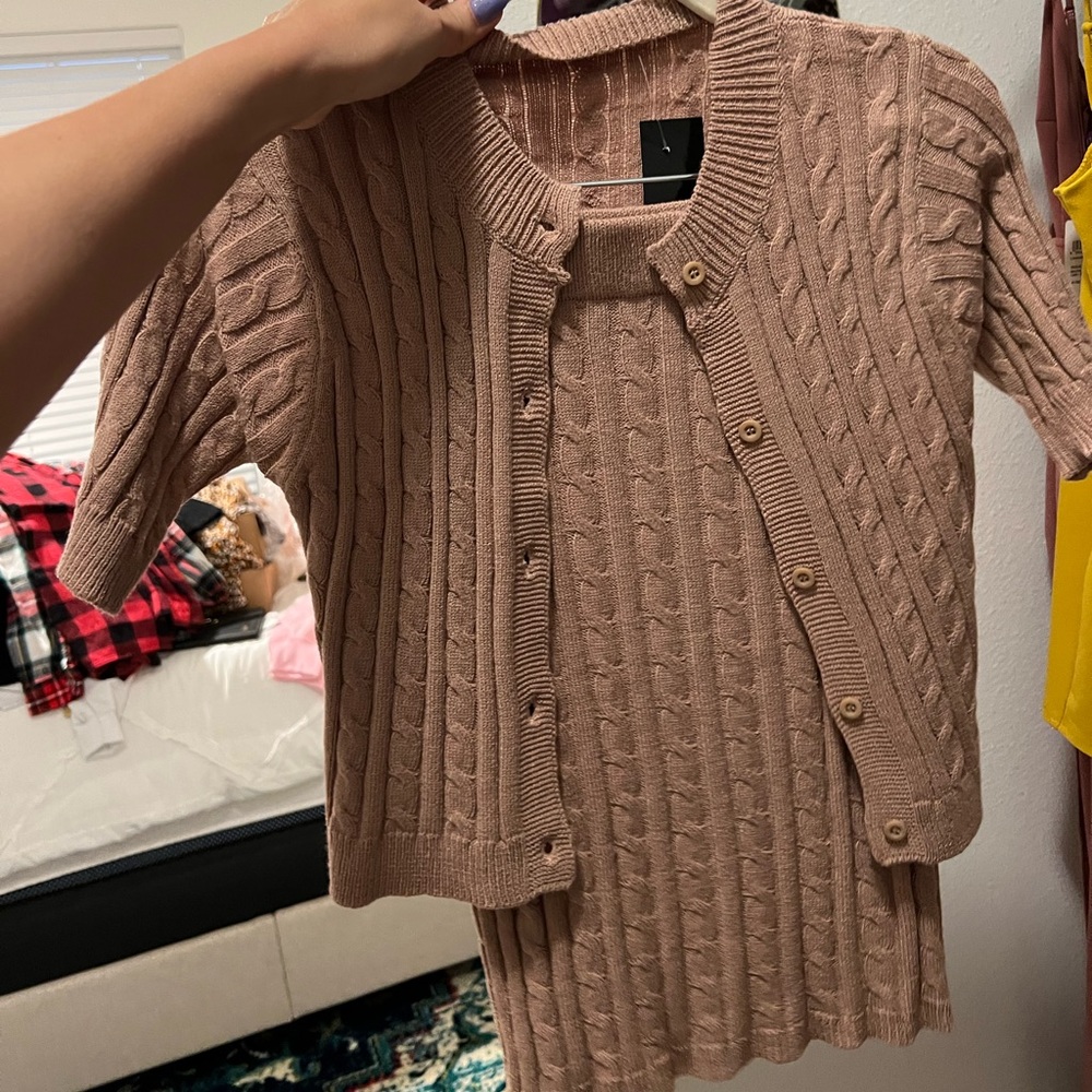 Two piece crop top and skirt set from ShopHope’sw